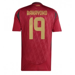 Fotbalové Dres Belgie Johan Bakayoko #19 Domácí Oblečení ME 2024 Krátký Rukáv